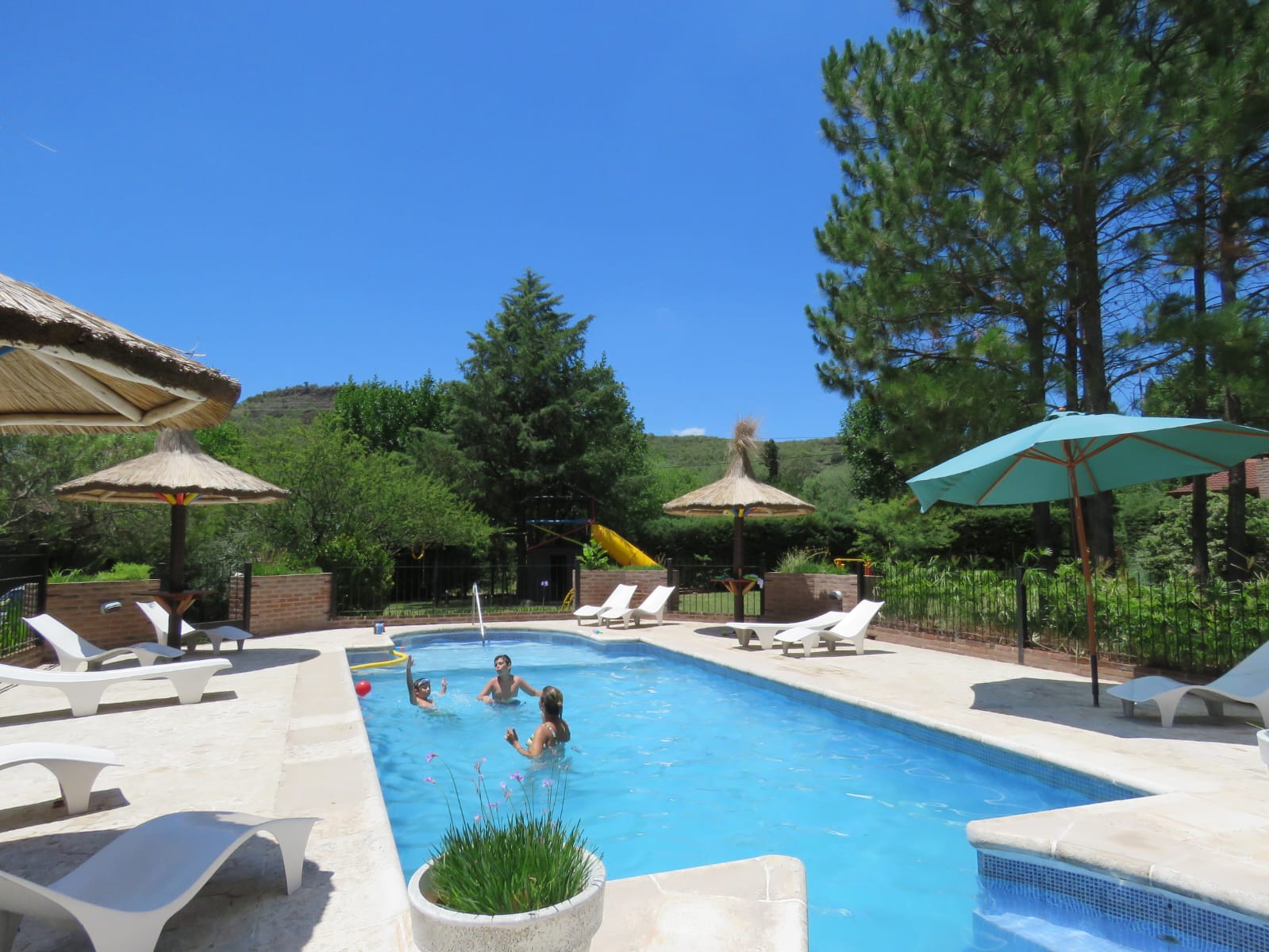 Área de piscina